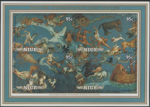 Niue 1986 mnh halley s - niue, mnh**
