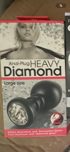 Gode plug anal - anal, aluminium