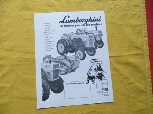 Tracteurs lamborghini - tracteurs,
