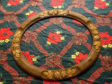 CADRE BOIS TABLEAU SCULPTE 1930