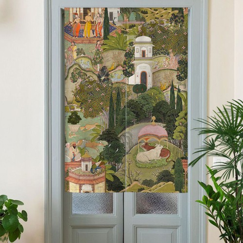 Style chinois rideau porte - chinois, de