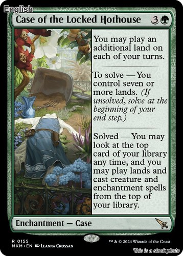 Magic case the locked - of,