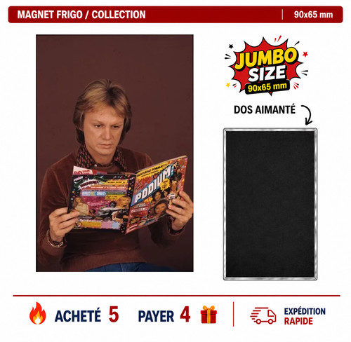 Magnet frigo claude francois - frigo,