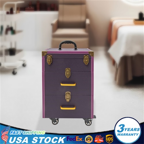 Portable makeup train case - portable,