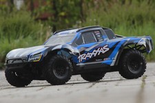 Traxxas TRX 102076 maxx Slash Bleu 1:8 sans Brosse Course Courte Truck 4x4 Neuf