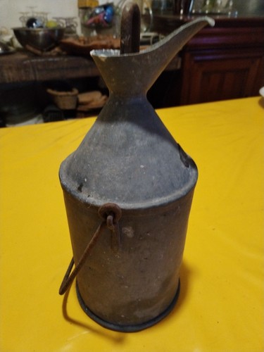 Ancien bidon zinc - ancien,