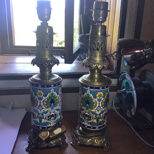 Paire lampes xixeme - paire,