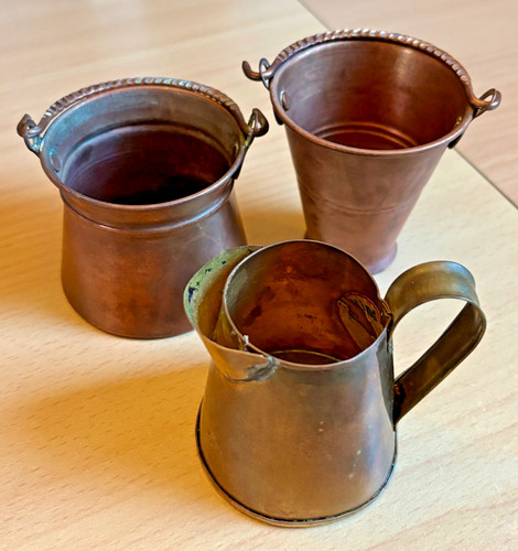 Petits pots cuivre - petits,