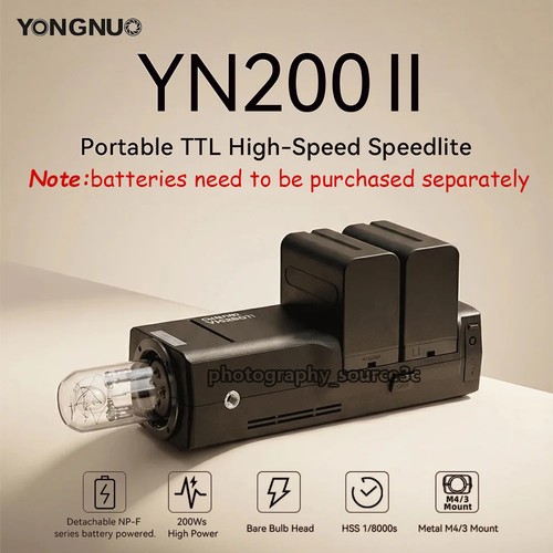 Yongnuo yn200 ttl hss 200ws - ii,