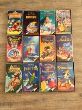 12 VHS Walt Disney dont