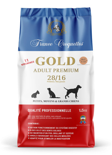 Croquette pour chien gold - croquette,