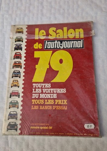 Revue auto journal - 1979, dans