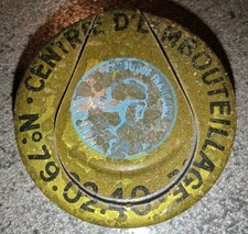 Ancienne Capsule Régie Vin CENTRE D'EMBOUTEILLAGE Languette Intérieur !