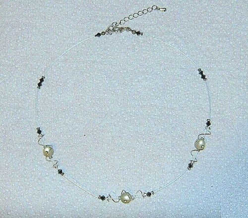 Collier tour cou perles - cou,,