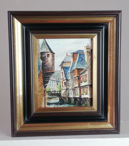 Tableau ancien miniature