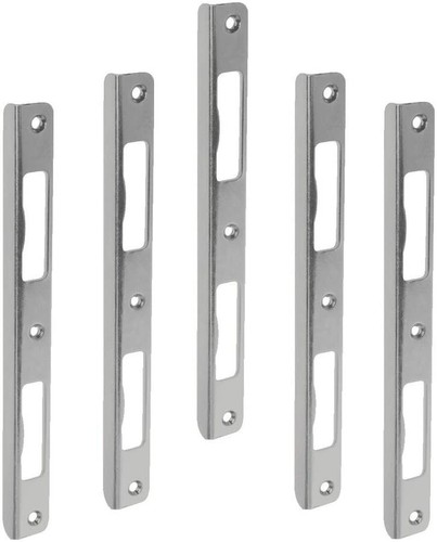 Gâche acier argent porte - argent,