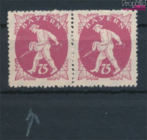 Timbres bavière 1920 - bavière, mi