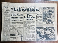 Libération 1944 US Army à