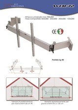 Support Tv - Angle Mur