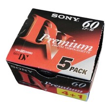 Pack 5x SONY DVM60PR2 MiniDV