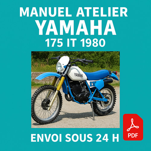Manuel atelier yamaha 175 - 175, it