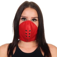 Biker Cuir Masque Bdsm Masque