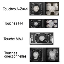 Touche de Clavier FR pour MEDION Akoya E623x E624x E722x E741x... voir liste