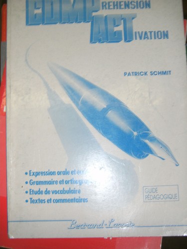 Compréhension activation - activation, 2
