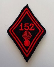 Tissu Losange. 152° Régiment d’Infanterie. E (L42)