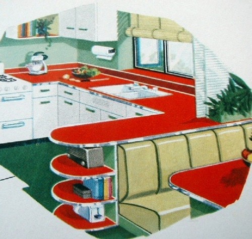 Vtg 1951 formica brochure - formica,