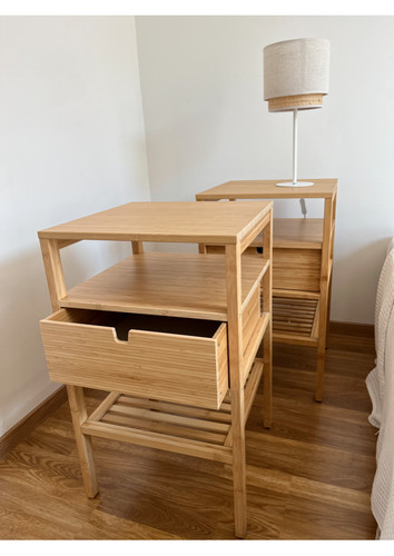 Tables nuit ikea bambou - de,