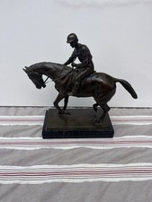 Statue Bronze ( Le Jockey ) 