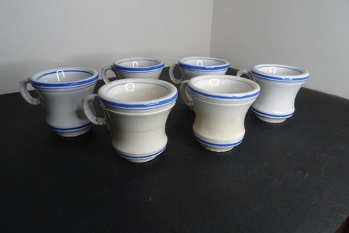 Rare six tasses brûlot - brûlot, en