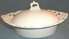 VINTAGE FANCY WHITE PORCELAIN