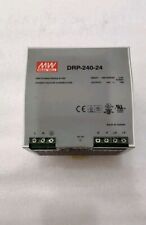 Alimentation Électrique Mean Well DRP-240-24 Entrée 100-240VAC Sortie 24V 10A