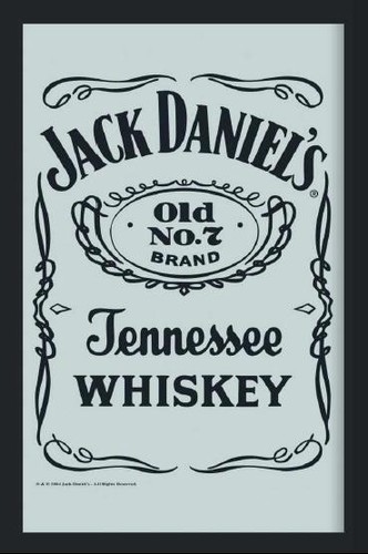 Miroir whisky jack daniels - miroir,