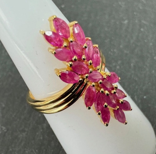 Grosse bague cocktail argent - grosse,