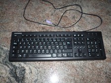 CLAVIER D'ORDINATEUR COMPAQ AZERTY PORT PS/2 ETAT CORRECT