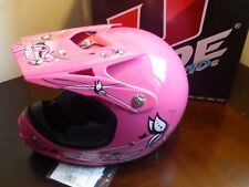 CASQUE CROSS URIDE - ENFANT ROSE - TL (51/52) - NEUF DANS BOITE ORIGINE !