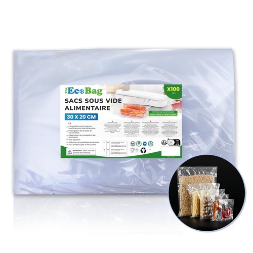 Sac sous vide - , alimentaire