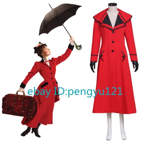 Mary poppins red fancy - mary,