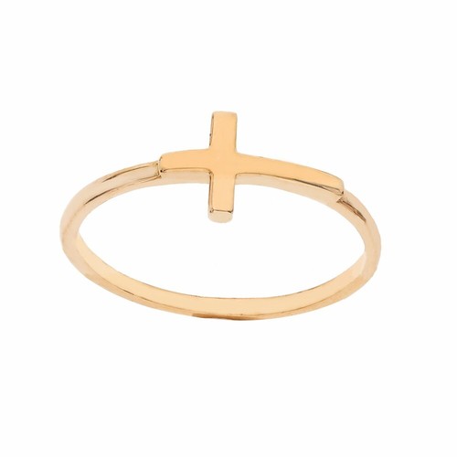 Anneau croix rose - croix,