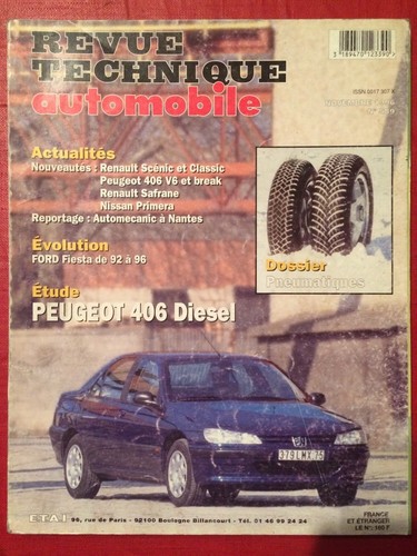 Revue technique automobile - revue,