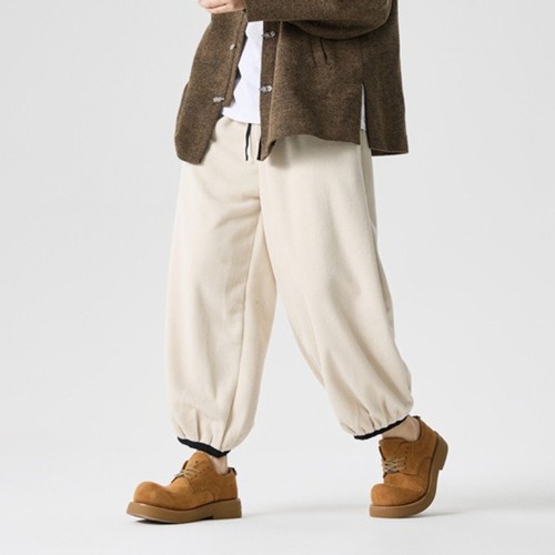 Hommes droit pantalon baggy - hommes,