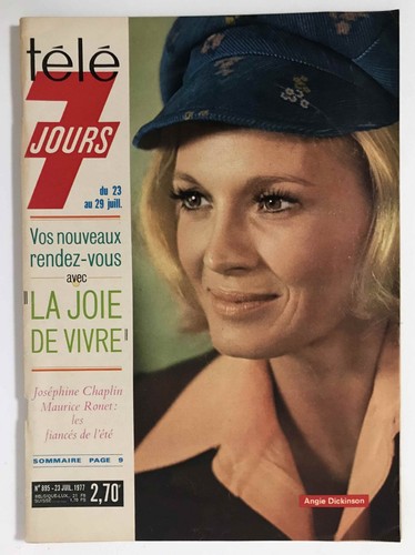 Tele jours 895 1977 angie - ►tele,