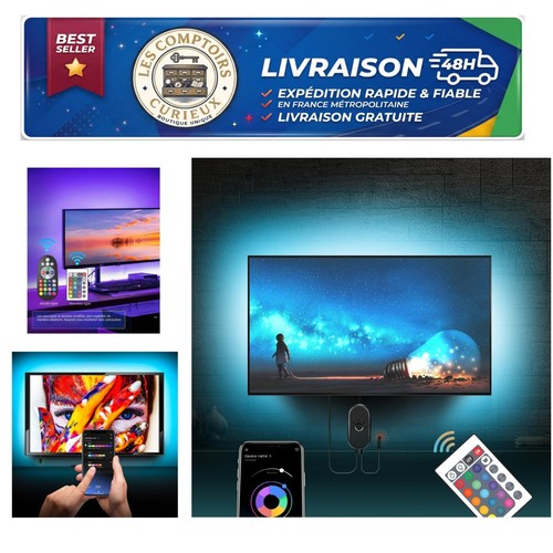 Ruban led rvb - ruban, avec