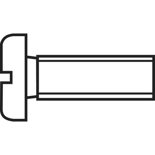 Vis cylindrique toolcraft - vis,