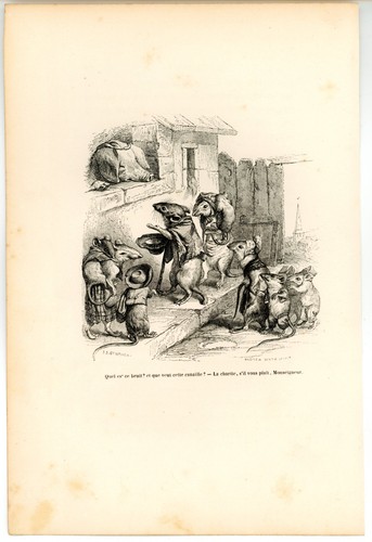 Animaux savants granville 1842 - granville,