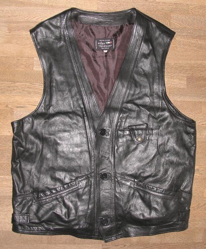 Piero gilet homme - gilet, cuir