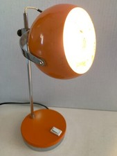LAMPE VINTAGE EYEBALL SPACE AGE - VINTAGE ORANGE